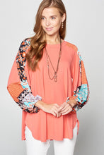 Load image into Gallery viewer, Styling in the Spring Bubble Sleeve Top