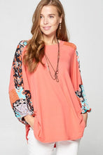 Load image into Gallery viewer, Styling in the Spring Bubble Sleeve Top