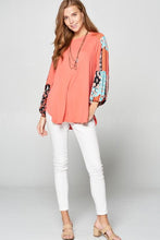 Load image into Gallery viewer, Styling in the Spring Bubble Sleeve Top