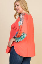 Load image into Gallery viewer, Styling in the Spring Bubble Sleeve Top