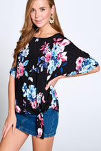 Load image into Gallery viewer, Fields of Floral Knot Top