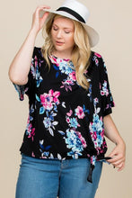 Load image into Gallery viewer, Fields of Floral Knot Top