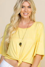 Load image into Gallery viewer, Sunshine in My Step Knot Top