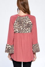Load image into Gallery viewer, Lovely in Leopard Babydoll Top