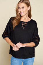 Load image into Gallery viewer, A Touch of Class Top in Black