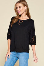 Load image into Gallery viewer, A Touch of Class Top in Black