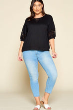 Load image into Gallery viewer, A Touch of Class Top in Black