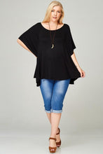 Load image into Gallery viewer, Beauty in the Basic Top in Black