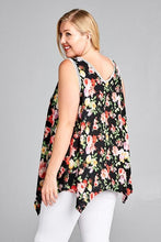 Load image into Gallery viewer, Fun in the Sun Floral Tank