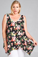 Load image into Gallery viewer, Fun in the Sun Floral Tank