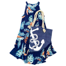 Load image into Gallery viewer, Anchors Away Beach Bag