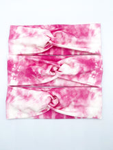Load image into Gallery viewer, Pink Tie Dye Headband