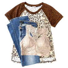 Load image into Gallery viewer, Lovely in Lace Racerback Bralette in Ash Mocha