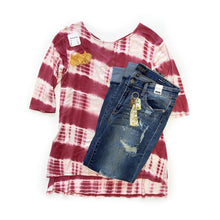 Load image into Gallery viewer, Across the Universe Top in Red