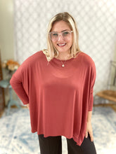 Load image into Gallery viewer, My Little Tulip Tunic in Marsala
