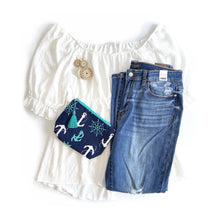 Load image into Gallery viewer, My Nautical Mint Pouch