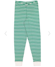 Load image into Gallery viewer, Green and white PJ family bottoms