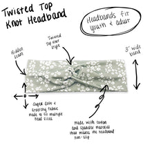 Load image into Gallery viewer, Bentlee Mauve Floral Headband