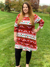Load image into Gallery viewer, Jingle All the Way Dress
