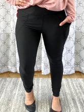 Load image into Gallery viewer, A Pocket of Fun Black Leggings