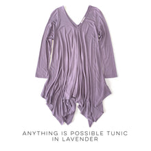 Load image into Gallery viewer, Anything is Possible Tunic in Lavender