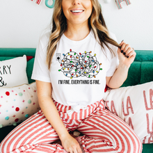 Load image into Gallery viewer, Im fine Christmas lights