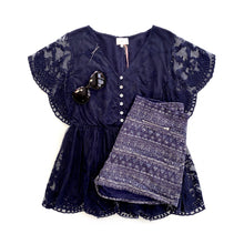 Load image into Gallery viewer, A Navy Daze Top