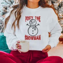 Load image into Gallery viewer, Arched letters posts the snowman