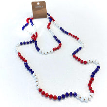 Load image into Gallery viewer, Layer Me Up Necklace in Red, White, & Blue