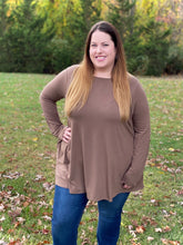 Load image into Gallery viewer, Dare to Dream Top in Mocha