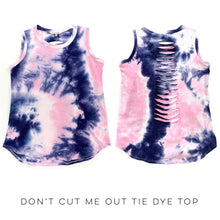 Load image into Gallery viewer, Don't Cut Me Out Tie Dye Top