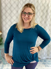 Load image into Gallery viewer, A Twist of Fate Top in Teal