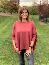 Load image into Gallery viewer, My Little Tulip Tunic in Marsala