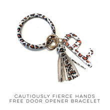 Load image into Gallery viewer, Cautiously Fierce Hands Free Door Opener Bracelet
