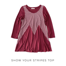 Load image into Gallery viewer, Show Your Stripes Top