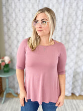 Load image into Gallery viewer, Double Crossed Top in Mauve
