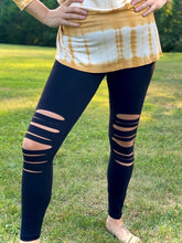 Load image into Gallery viewer, My Laser Cut Leggings in Black