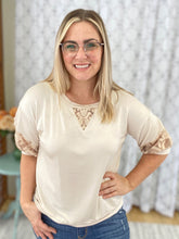 Load image into Gallery viewer, A Touch of Class Top in Taupe