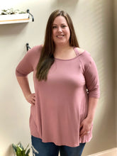 Load image into Gallery viewer, Double Crossed Top in Mauve