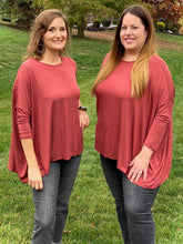 Load image into Gallery viewer, My Little Tulip Tunic in Marsala