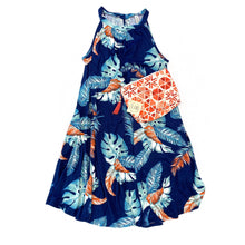 Load image into Gallery viewer, A Tropical Breeze Swing Dress