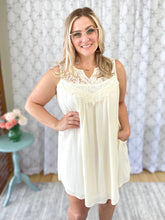 Load image into Gallery viewer, The Victorian Lace Dress in Ivory