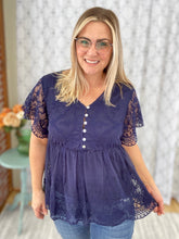 Load image into Gallery viewer, A Navy Daze Top