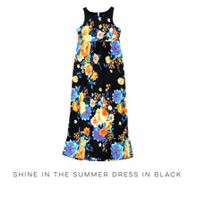 Load image into Gallery viewer, Shine in the Summer Dress in Black