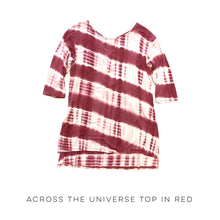 Load image into Gallery viewer, Across the Universe Top in Red
