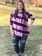 Load image into Gallery viewer, Across the Universe Top in Purple