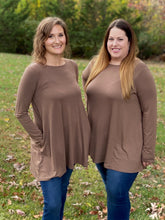 Load image into Gallery viewer, Dare to Dream Top in Mocha