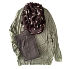 Load image into Gallery viewer, Cozy in Fleece Leggings in Ash Gray