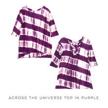 Load image into Gallery viewer, Across the Universe Top in Purple