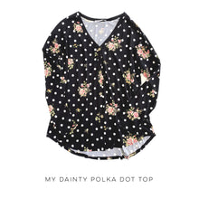 Load image into Gallery viewer, My Dainty Polka Dot Top